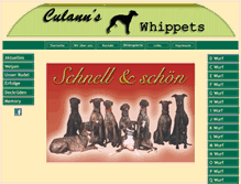 Tablet Screenshot of culanns-whippets.de